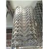 Image 1 : LOT DE 6 SUPPORTS EN INOX.