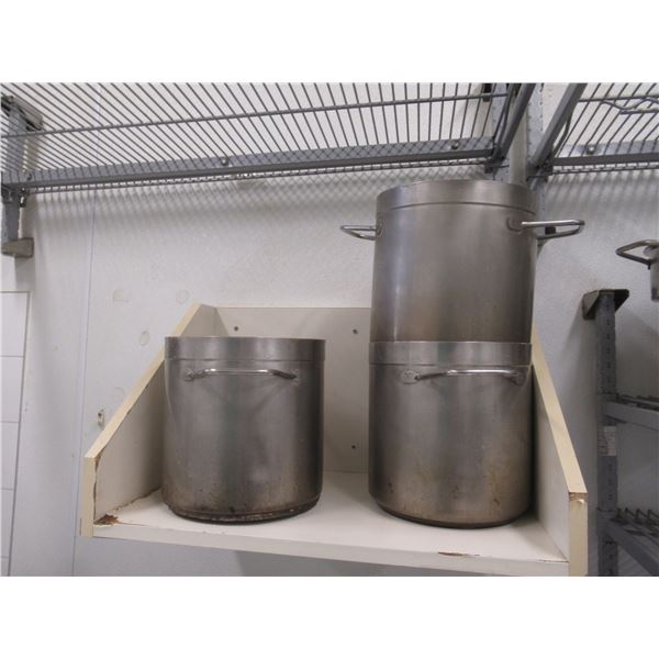 LOT DE 6 CHAUDRONS