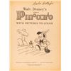 Image 3 : A Signed Pinocchio Coloring Book.