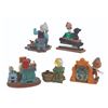 Image 2 : A Five Piece "Pinocchio" Desk Set.