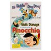 Image 1 : A 1962 "Pinocchio" Re-Release One-Sheet.