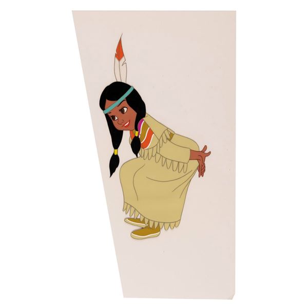 A "Peter Pan" Tiger Lily Original Production Cel.