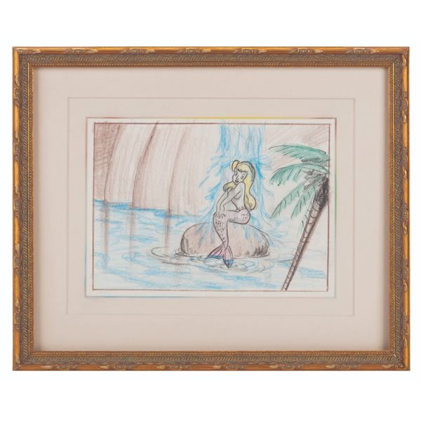 A  Peter Pan  Mermaid Storyboard.