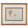 Image 1 : An Original Tinker Bell Thank You Note Artwork.