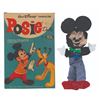 Image 1 : A Mickey Mouse Posie Doll by Ideal.