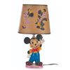 Image 1 : A 1960s Dan Brechner Mickey Mouse Lamp.