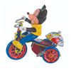 Image 2 : A Mickey Mouse on Tricycle Tin Litho Toy.