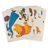 Image 1 : A Set of Disney Cardboard Punch-Out Characters.