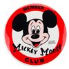 Image 1 : A Mickey Mouse Club Member Pinback Button.
