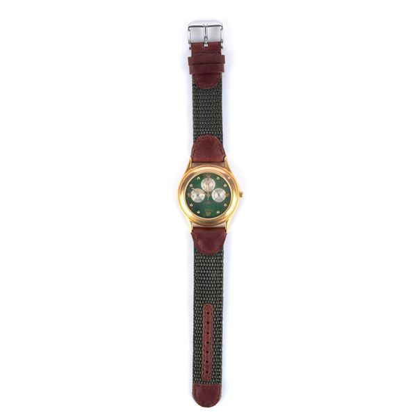 A Mickey, Inc. Three-Dial Watch.