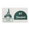 Image 1 : A 1987 Disneyland Parking Pass.