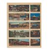 Image 2 : An Early Walt Disney's Disneyland Stamp Book.