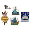 Image 1 : A Collection of Disneyland Sleeping Beauty Castle Pins.