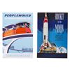 Image 1 : A Pair of Imagineer Tomorrowland Attraction Pins.