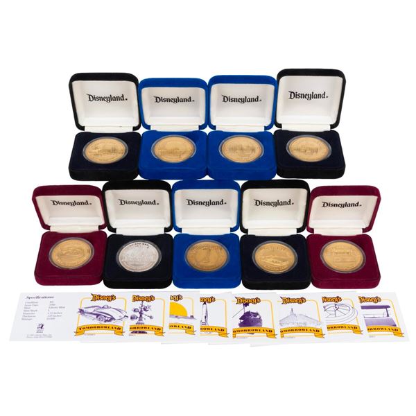 A Collection of New Tomorrowland Coins and Cards.