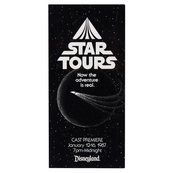 A Set of Star Tours Cast Member Premiere Passes.