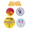 Image 1 : A Collection of Disneyland Buttons and a Patch.