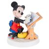 Image 2 : A Cast Member-Modified Mickey Mouse Sculpture and Pins.
