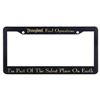 Image 1 : A Disneyland Food Operations License Plate Frame.