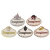 Image 1 : A Collection of Imagineering Name Badge Pins.