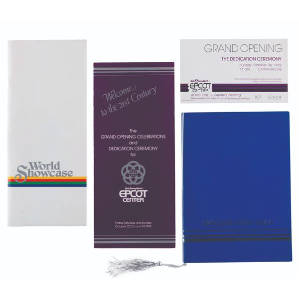 An EPCOT Grand Opening Collection.