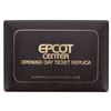 Image 1 : An EPCOT Center Opening Day Ticket Replica in Lucite.
