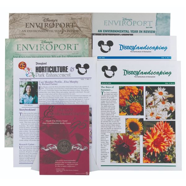 A Collection of Disney Environmental Issues & Coin.