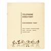Image 1 : A 1967 Walt Disney Productions Telephone Directory.