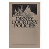 Image 1 : A Disney Courtesy Policies Cast Member Book.
