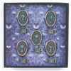 Image 1 : A Haunted Mansion Halloween Lock and Key Pin Set.