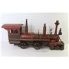 Image 6 : 27" Resin Train Engine w/Conductor (has a few cracks)