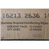 Image 3 : Box of 12 Cleanitize Disinfecting Wipes (NIB)