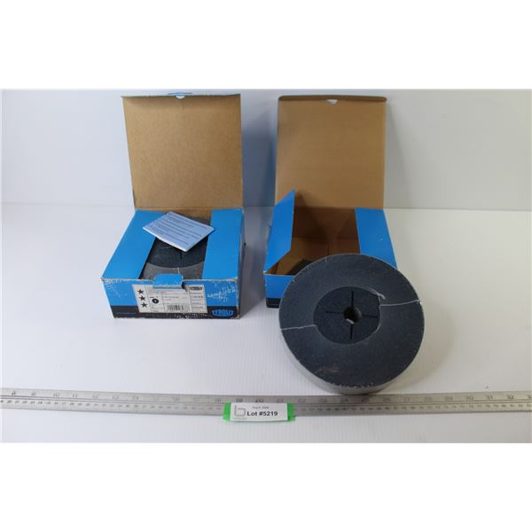 50 Pieces of 50 Grit Sanding Disks (7" disks - NIB)