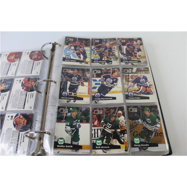 Large Proset Hockey Card Album of Assorted NHL Player Cards