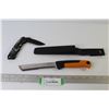 Image 1 : Lock Blade Knife - Fiskars Knife in Sheath