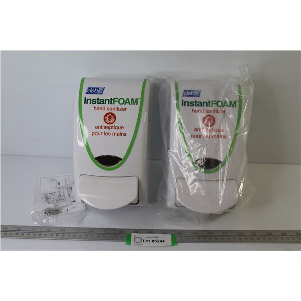 (2) Instant Foam Sanitizer Dispensers (NIB)