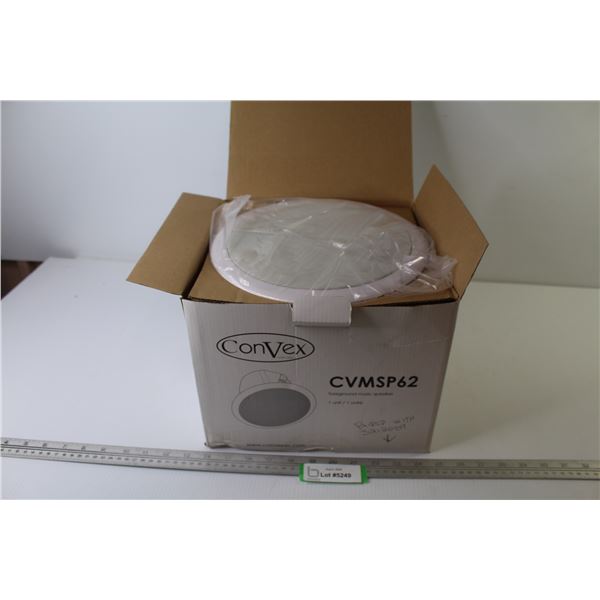 (1) Convex CVMSP62 Foreground Music Speaker (NIB - box opened)
