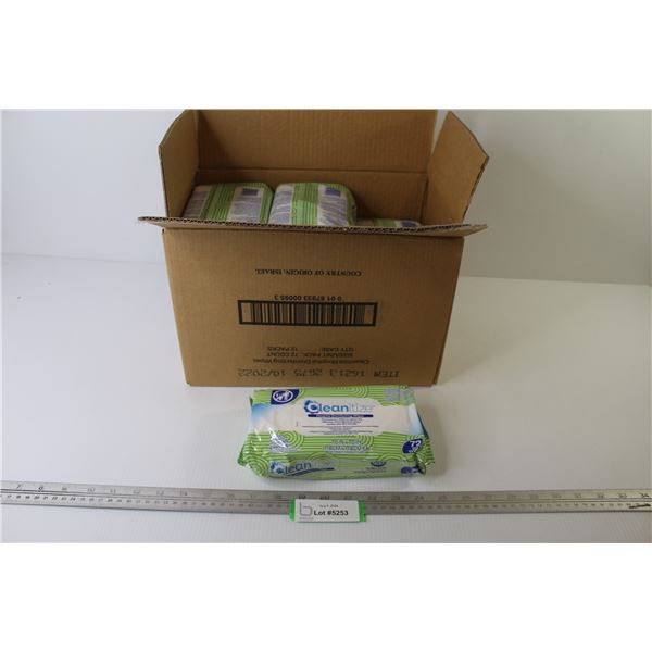 (12) Packages of Cleanitize Disinfecting Wipes (NIB)