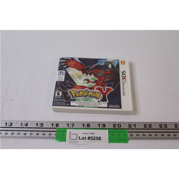 Nintendo 3DS Pokemon Y as is