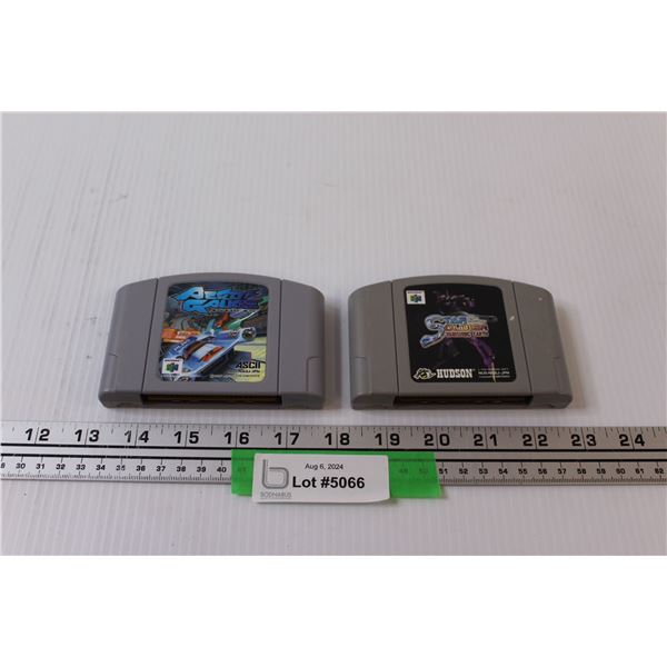 Nintendo N64 Video Games: Aero Gauge 