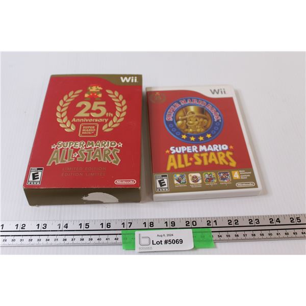 Nintendo Wii Super Mario All Stars 25th Anniversary