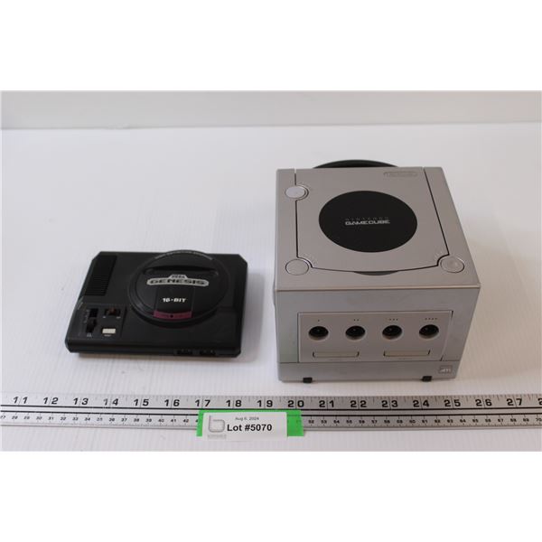 Nintendo GameCube  & Sega Genesis - Untested, No Cords