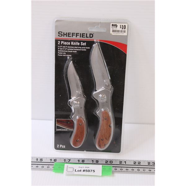Sheffield 2 Piece Knife Set NIB