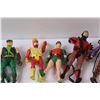Image 3 : (7) DC Action Figures & (1) Russian Wrestler - As is
