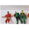 Image 4 : (7) DC Action Figures & (1) Russian Wrestler - As is