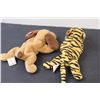 Image 3 : (2) TY Beanie Babys Tiger & Dog - As is