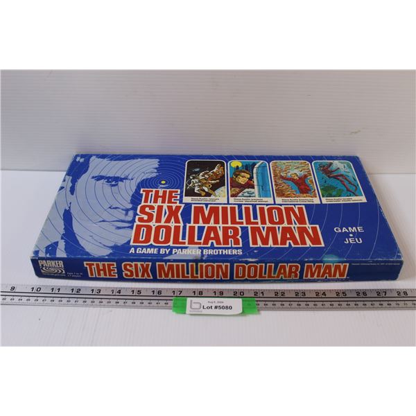 The Six Million Dollar Man Board Game By Parker Brothers - As is