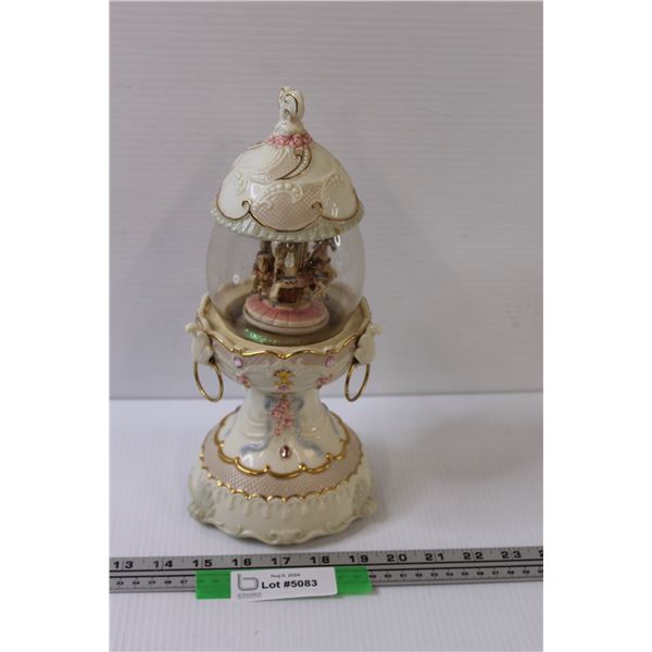 Musical Wind up Horse Decor - As is