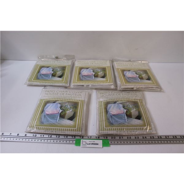(5) Patio Chair Covers - As is