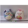 Image 1 : (2) SquishMallows Unicorn & Fox - 10'' Tall